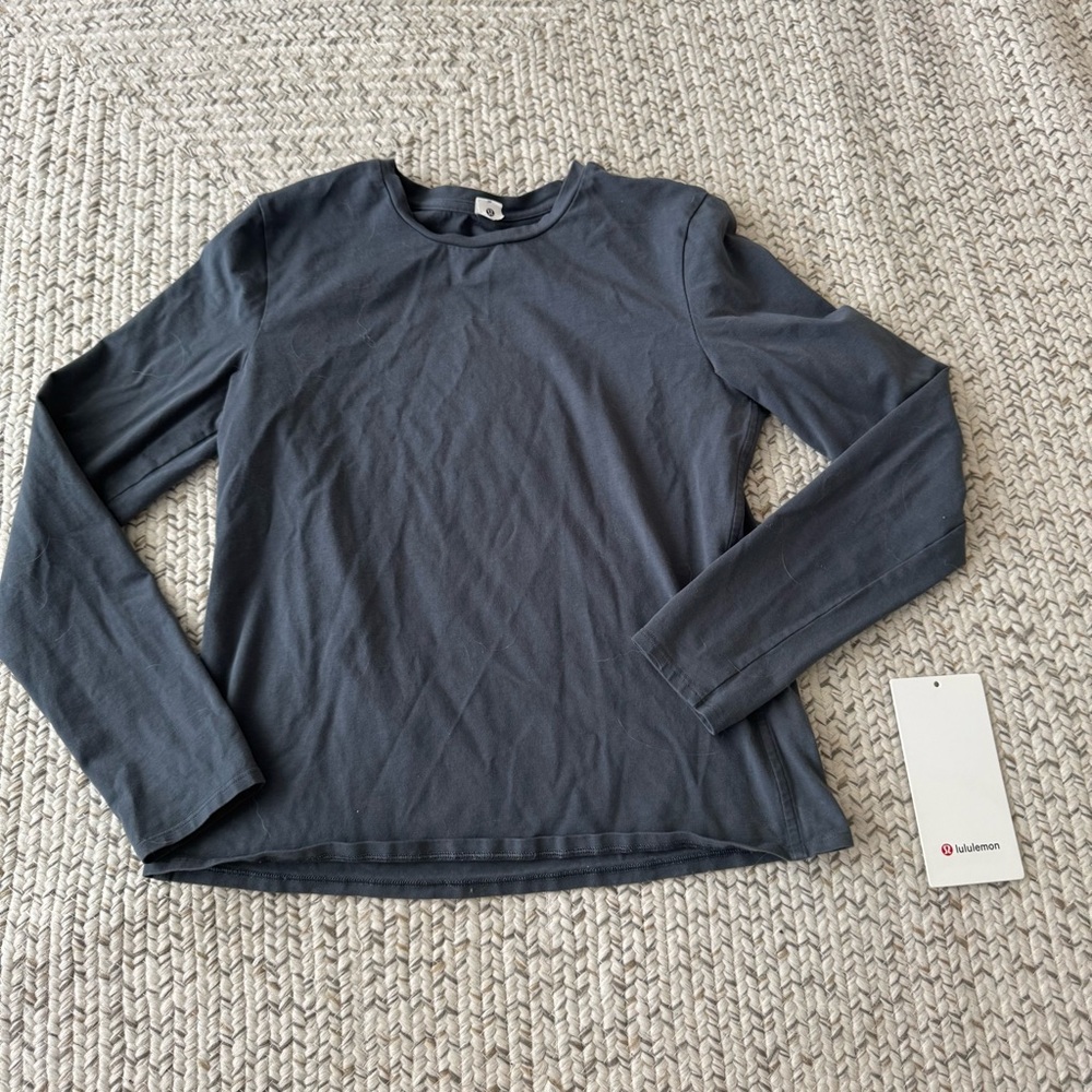 Lululemon Love Organic Cotton Crewneck Long Sleeve